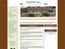 Tablet Screenshot of countryhill.net